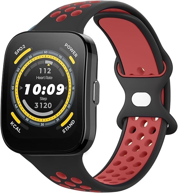 22mm Soft Silicone Strap Compatible with Amazfit Bip 5 / GTR 4