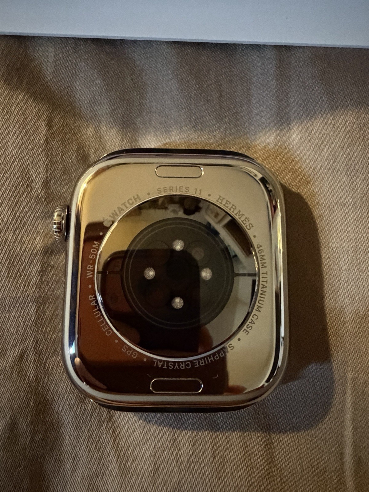 Apple Watch Hermès Series 11 46mm Silver Titanium (2026)
