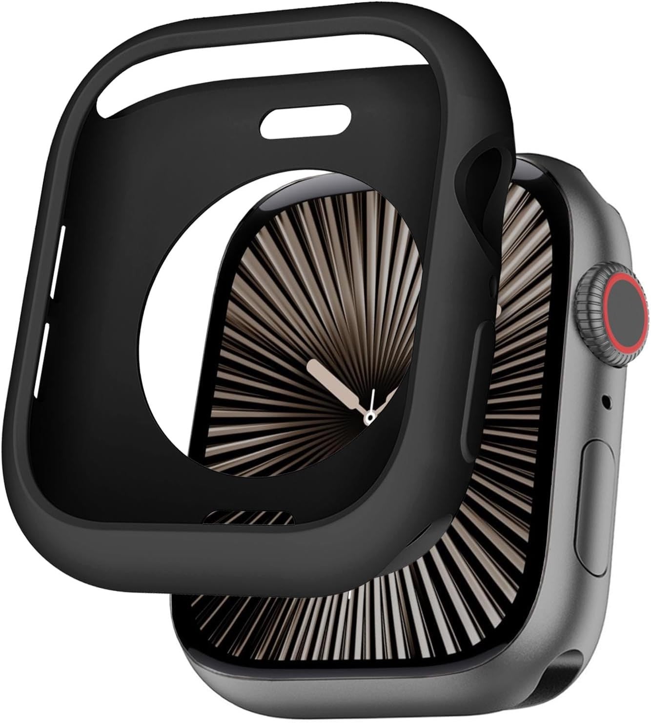 Soft Flexible TPU Bumper Case for Apple Watch 38mm Series 3/2 [NO Front Screen P