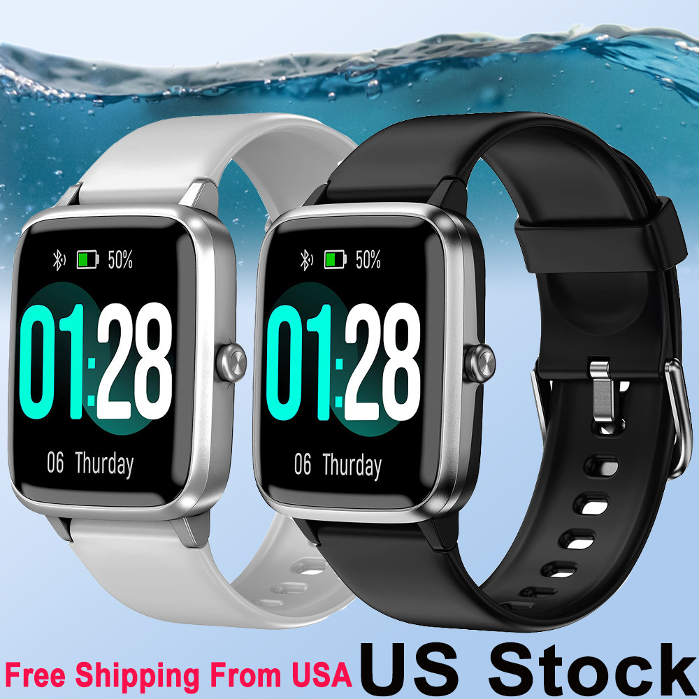 Waterproof Smart Watch Sleep Heart Rate Monitor Men Women Watch For iOS Android