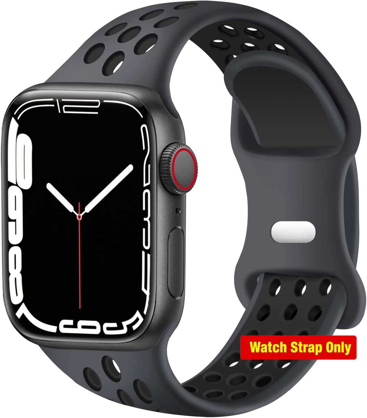Silicone Sport Strap Compatible with Apple Watch Series 11 38/40/41mm