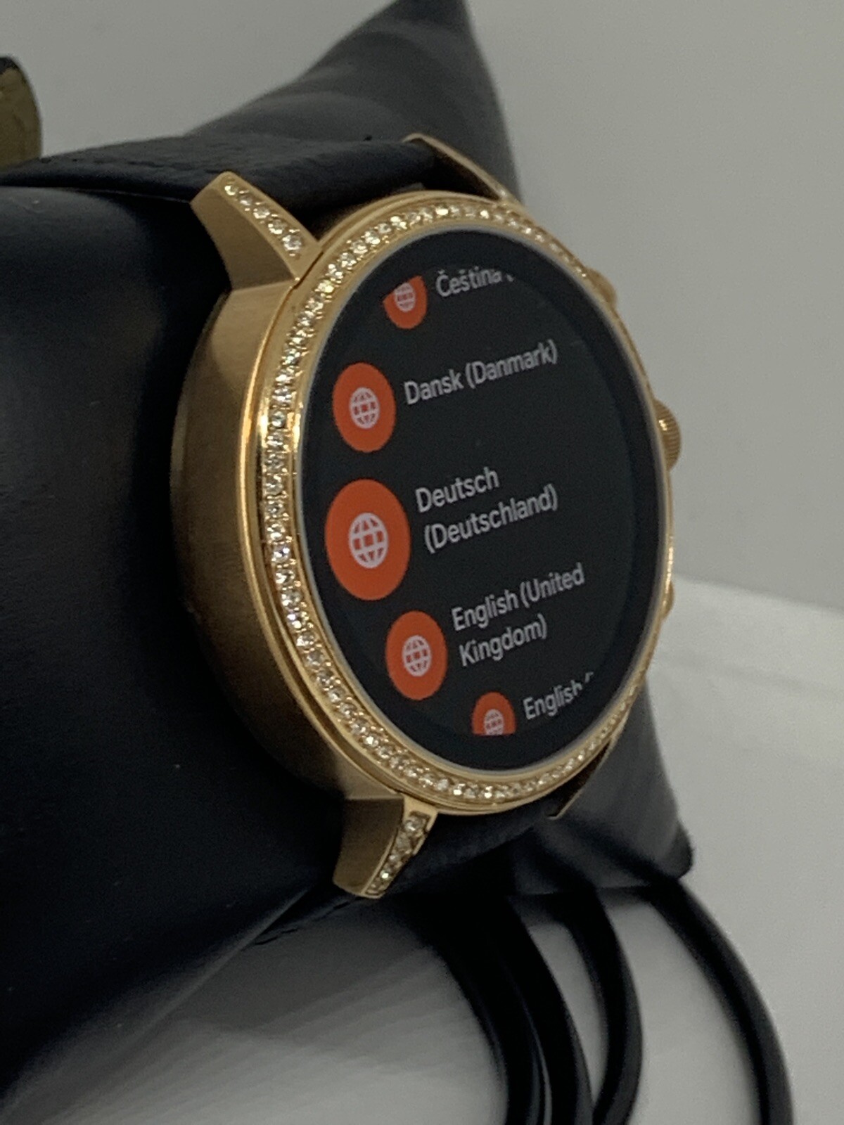 Fossil Gen 4 Authentic Digital Dial Smart Watch Custom Band FTW6011 QT507