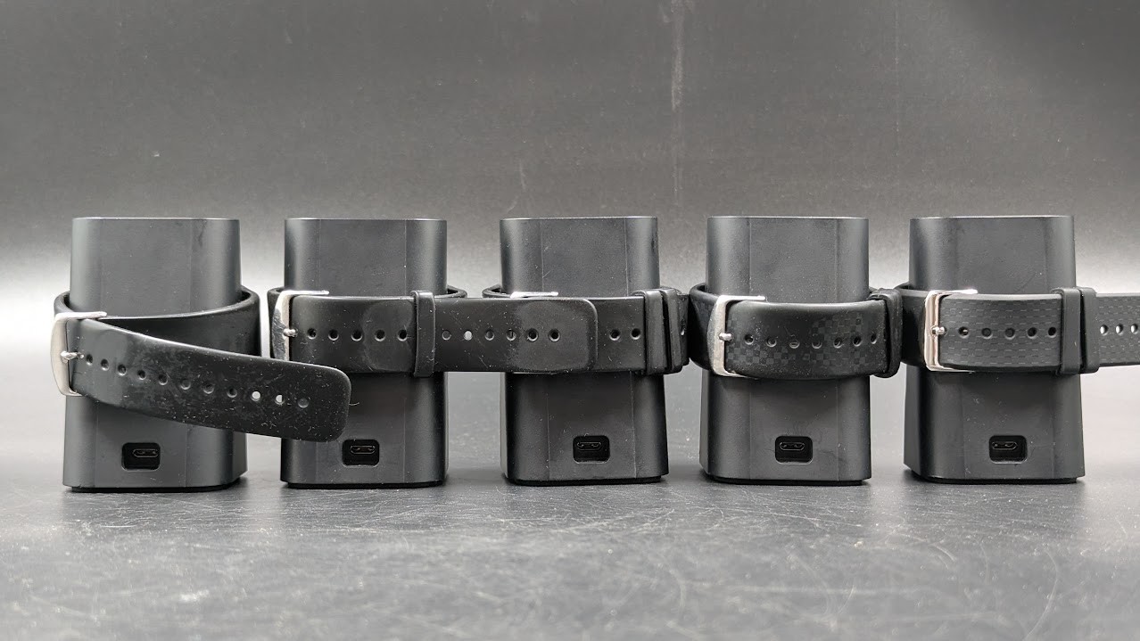 Lot of 5 Asus VivoWatch HC-A04 Smart Watches – Not Working, For Parts/Repair