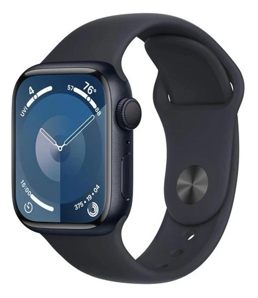 Apple Watch Series 9 [GPS 45mm] Smartwatch with Midnight Aluminum Case MR9A3LW/A