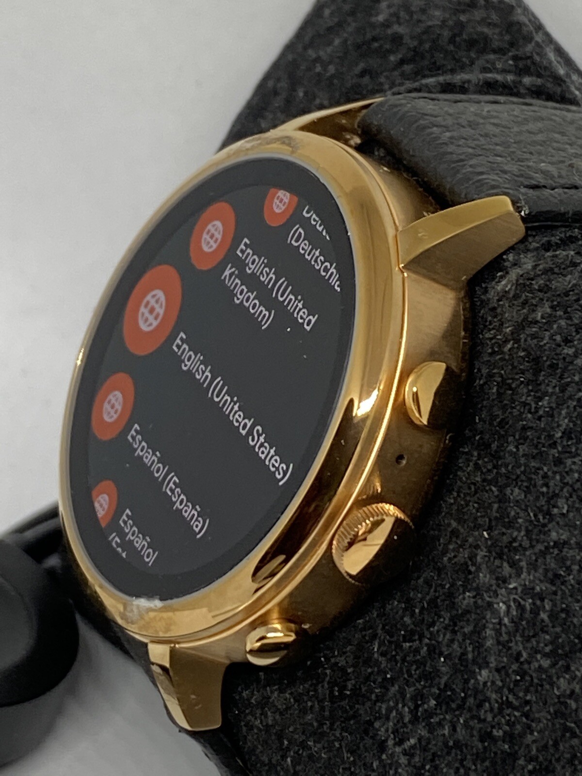 Fossil Gen 4 Authentic Digital Dial Smart Watch Custom Band FTW6018 LT282