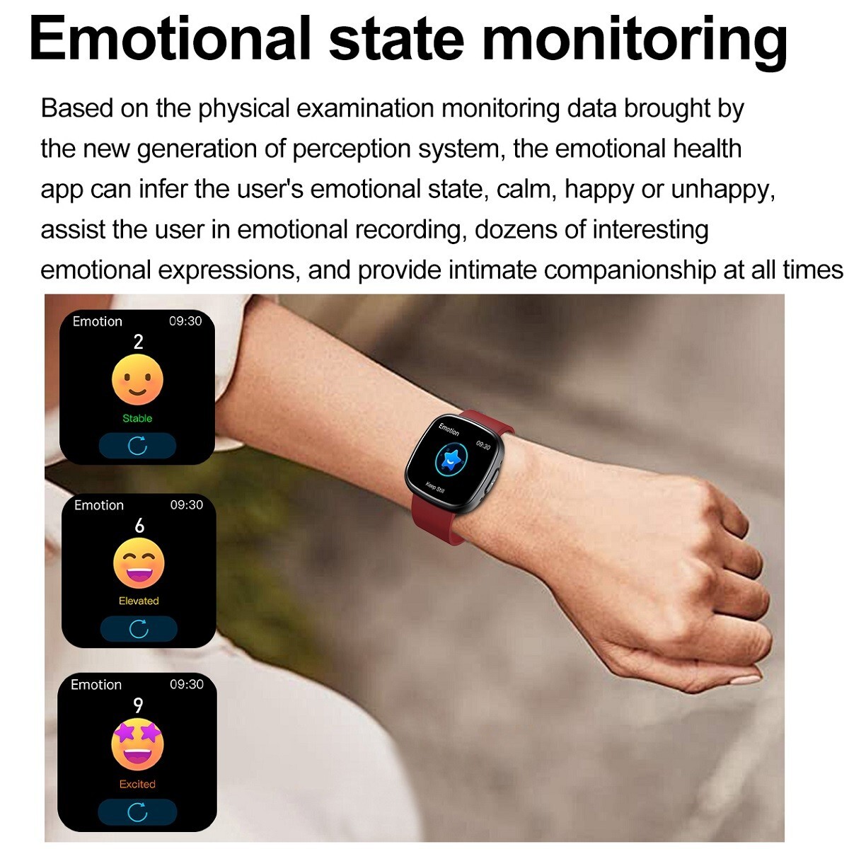 ET593 ECG+PPG AMOLED Smart Watch Waterproof Bluetooth Calling Health Monitoring