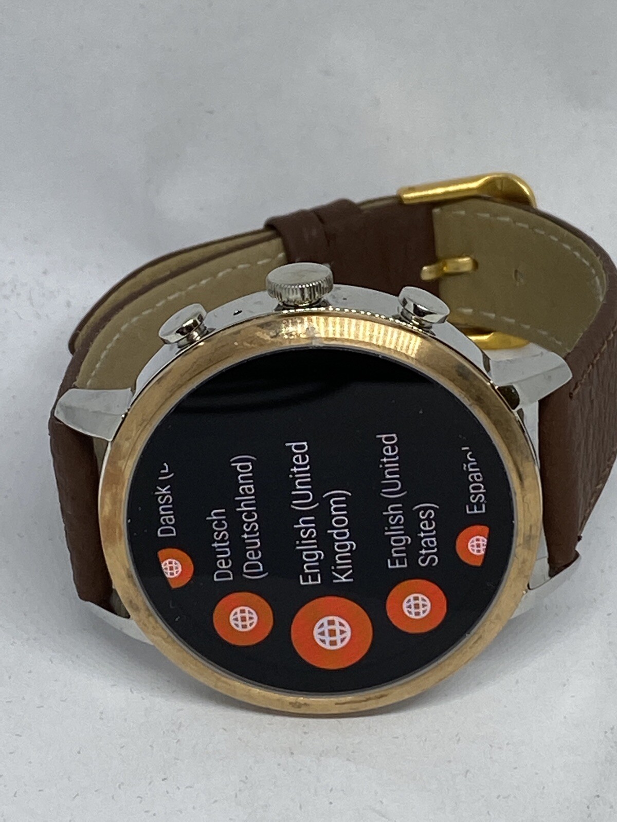 Fossil Gen 4 Authentic Digital Dial Smart Watch Custom Band FTW6016 LT349