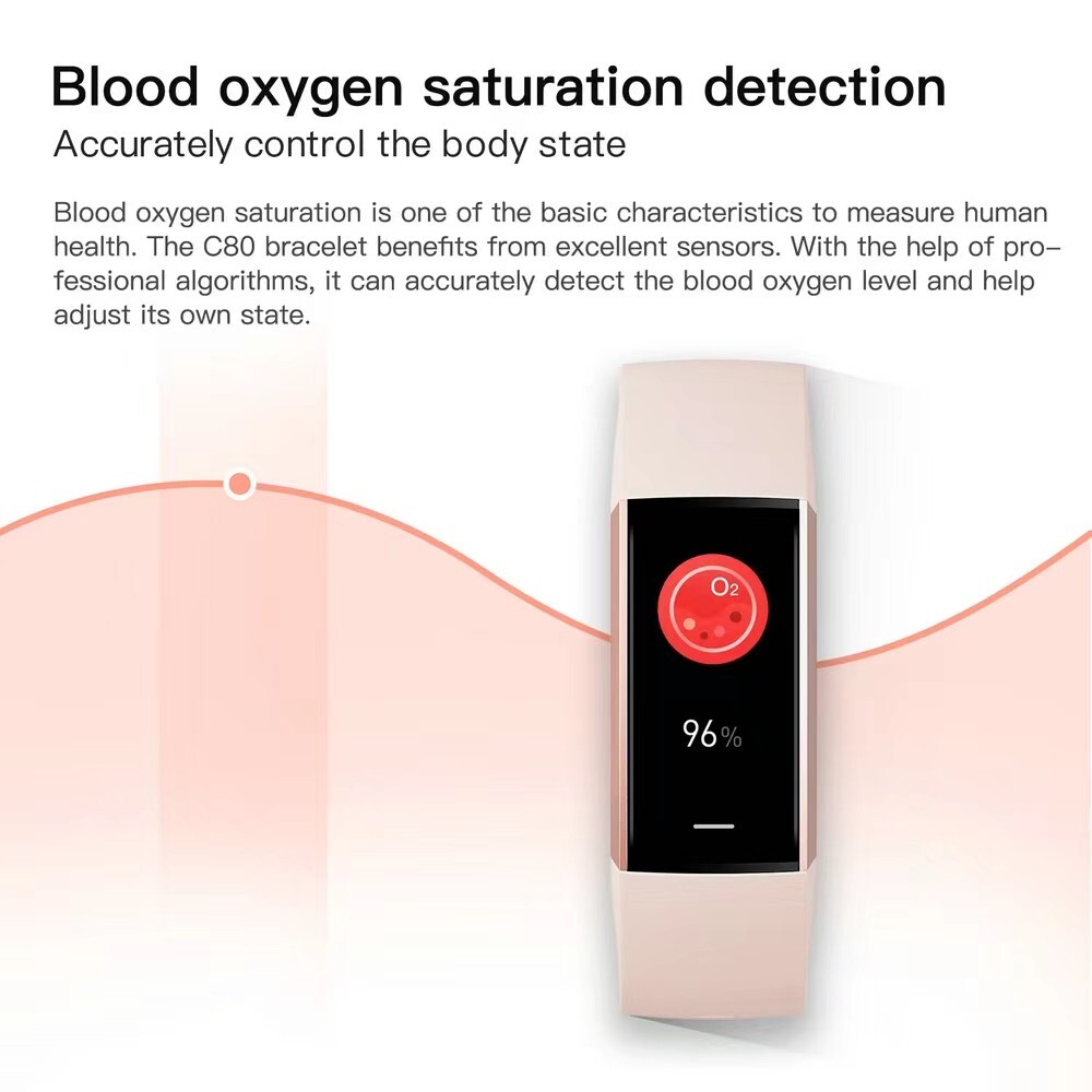 Smart Bracelet Watch Fitness Tracker Sport Bluetooth WIFI GPS Waterproof Sleep