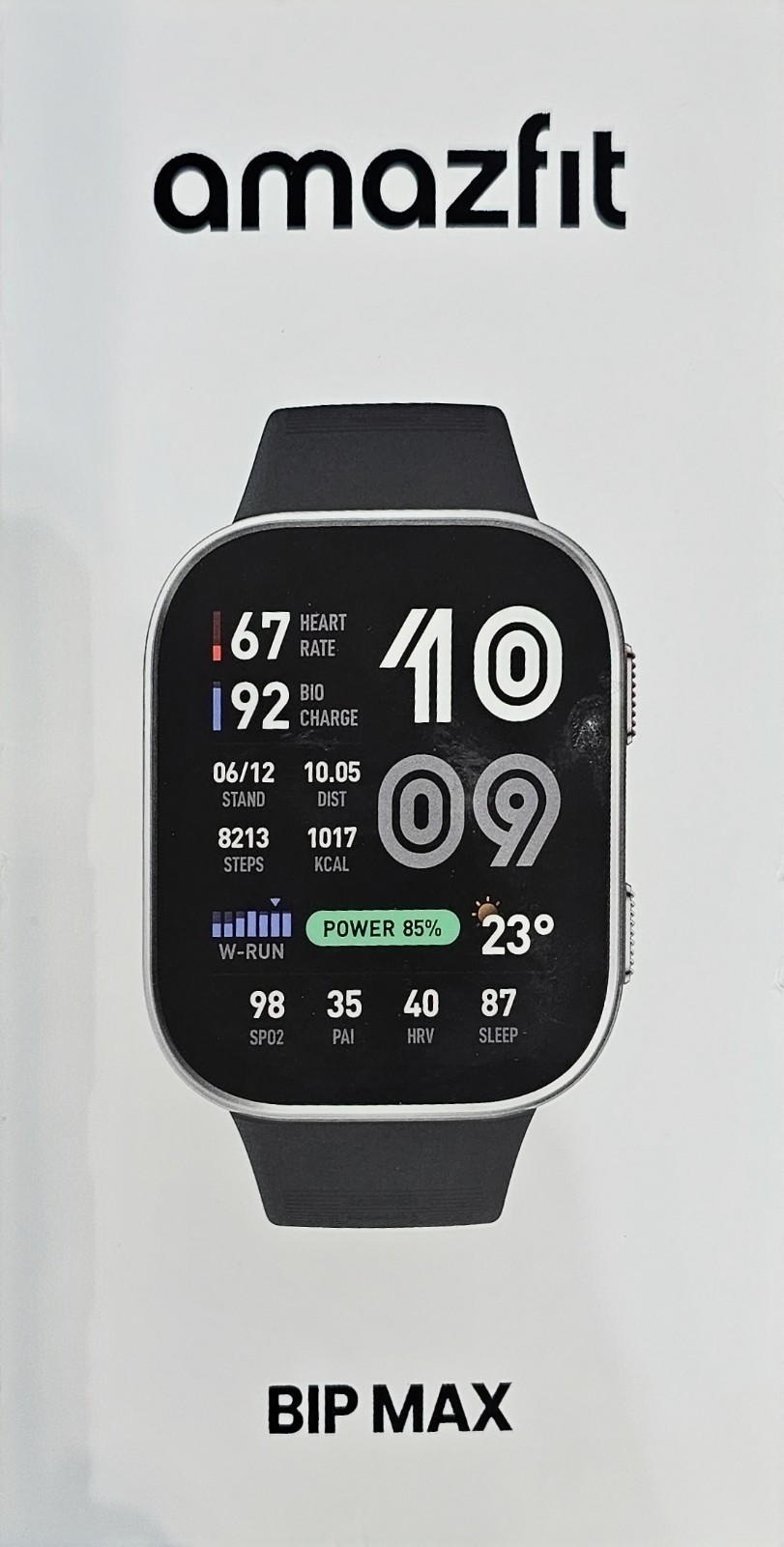 NEW Amazfit Bip Max 50mm AMOLED Water Resistant Smartwatch FREE SHIPPING USA