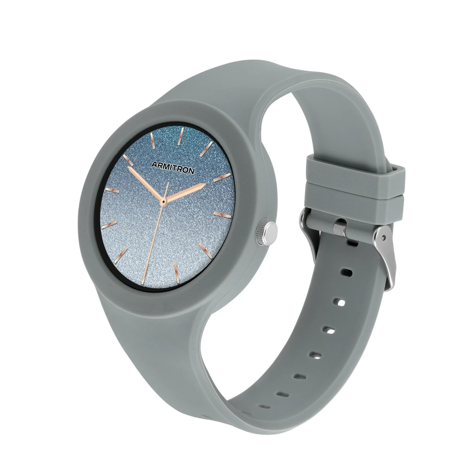 Armitron Wave 42mm Smart Watch, Voice Assistant, Backlight, Gray