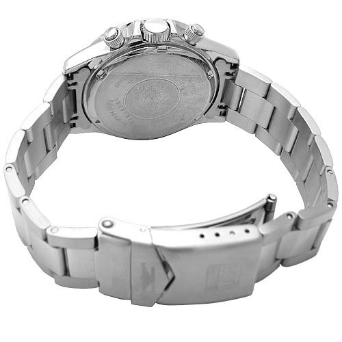 Elgin FK1184S-B Men’s Silver Chronograph Diver’s Watch