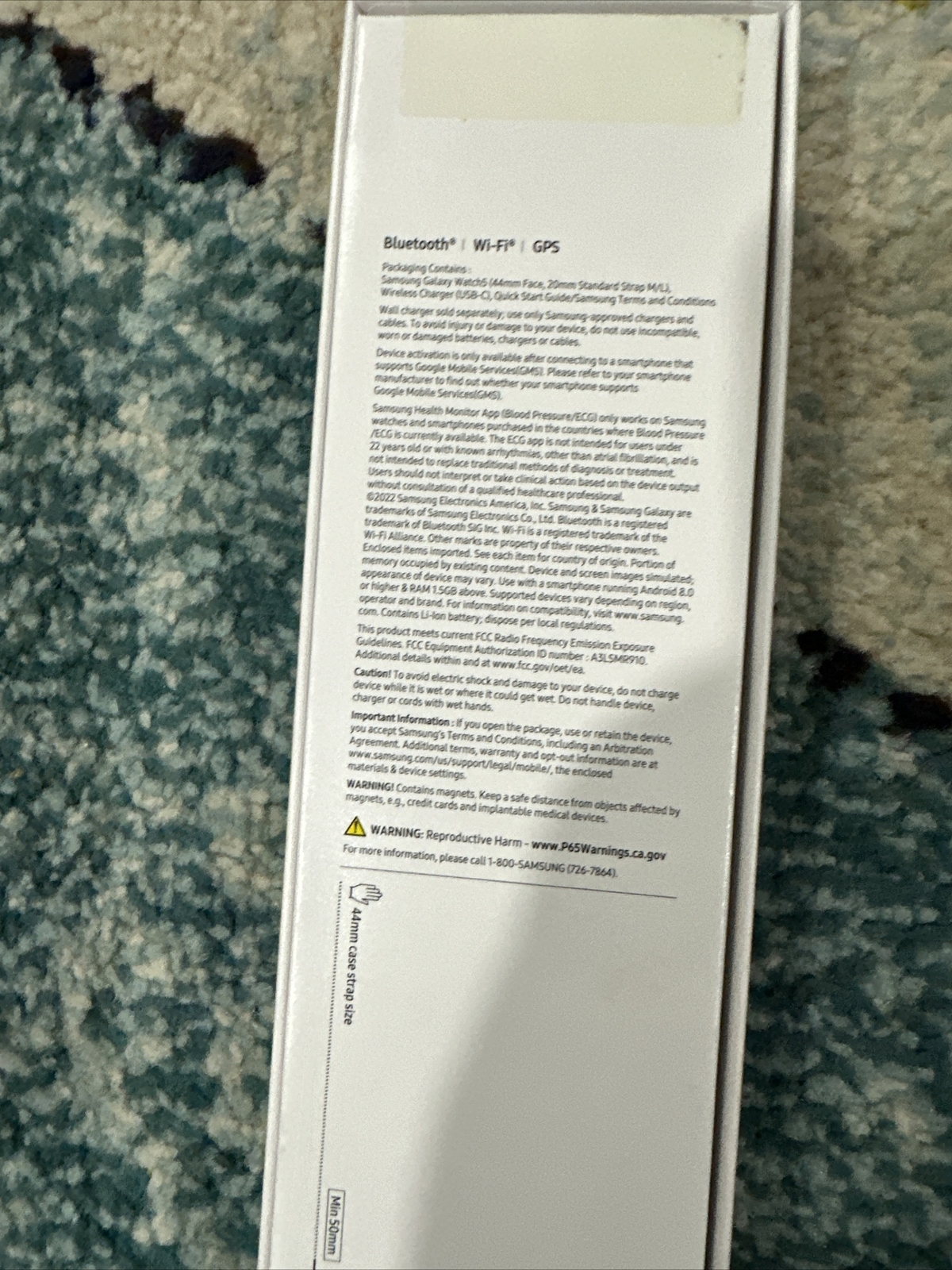 Samsung – Galaxy Watch5 Aluminum Smartwatch 44mm BT – Graphite