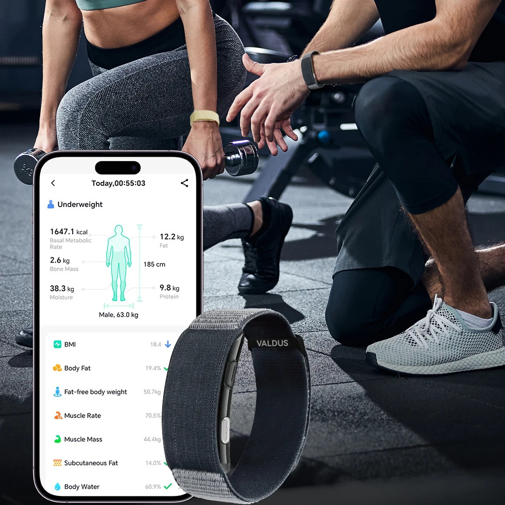 Smart Bracelet with No Screen Waterproof Band BT Call Sos Reminder Heart Rate