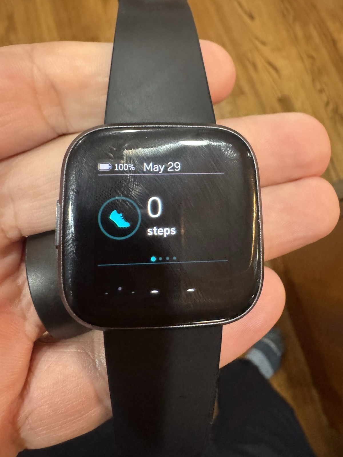 Fitbit Versa 2 40mm Black Smartwatch, Silicone Band, HR, Touchscreen, 4GB