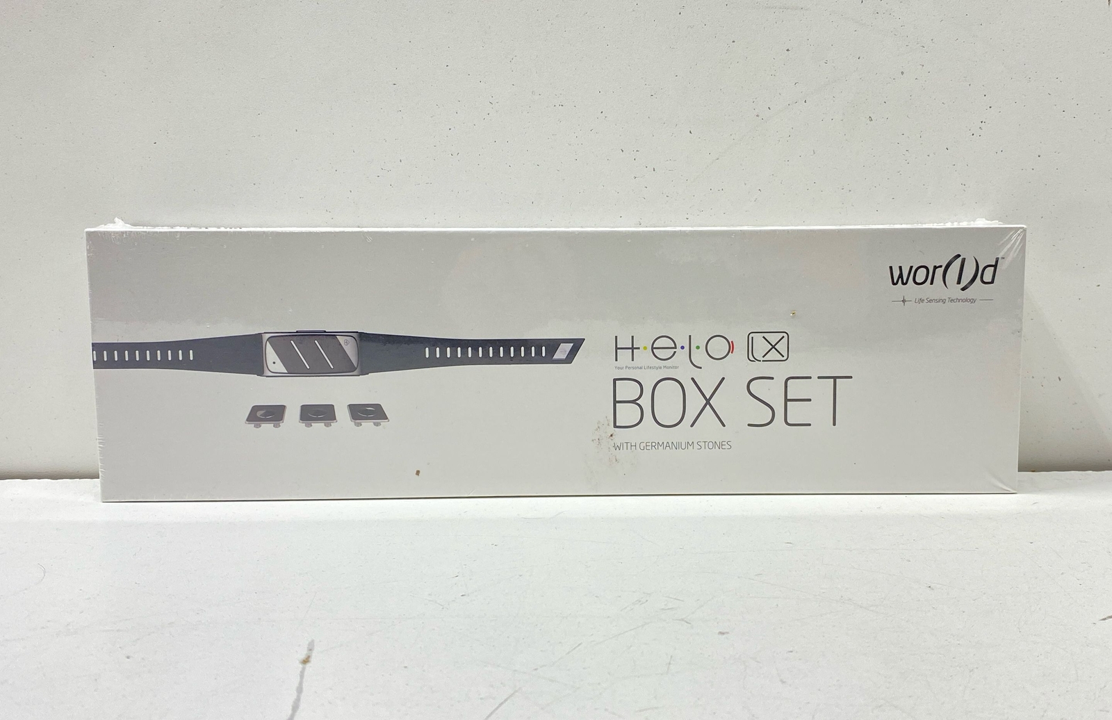 World Helo LX Box Set With Germanium Stones Life Sensing Technology Black