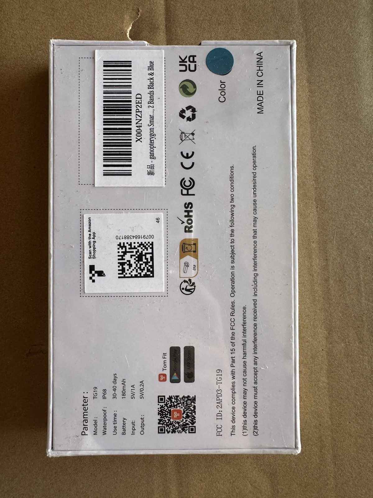 Smart Fitness Bracelet with 2 Bands