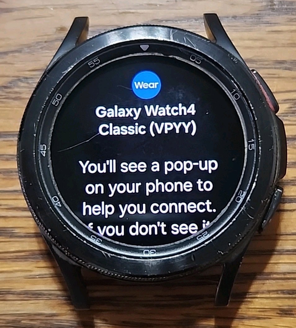 Samsung Galaxy Watch4 Classic SM-R880 42mm Stainless Steel Black Watch Face Only