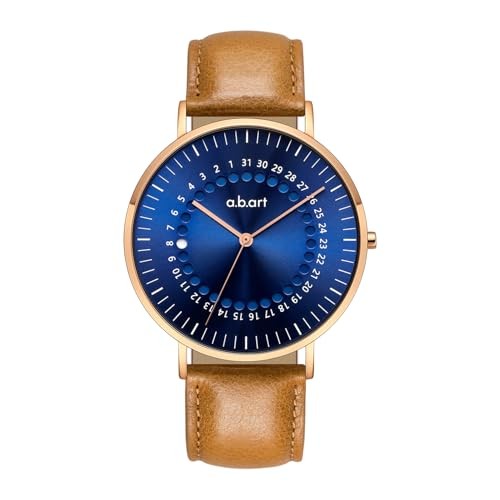 Abart Men’s Quartz Watch Swiss Parts Sapphire Crystal 41mm Blue Dial