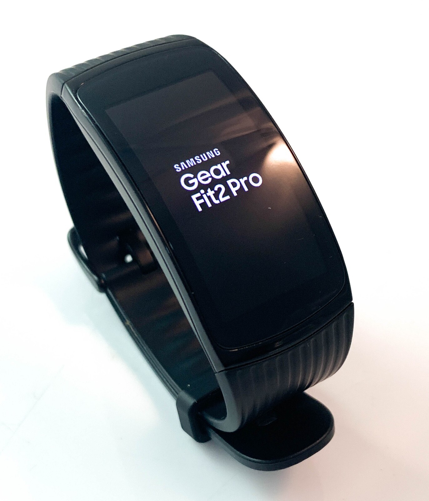 Samsung Gear Fit2 Pro R365 Fitness Smartwatch Large – Black & Red