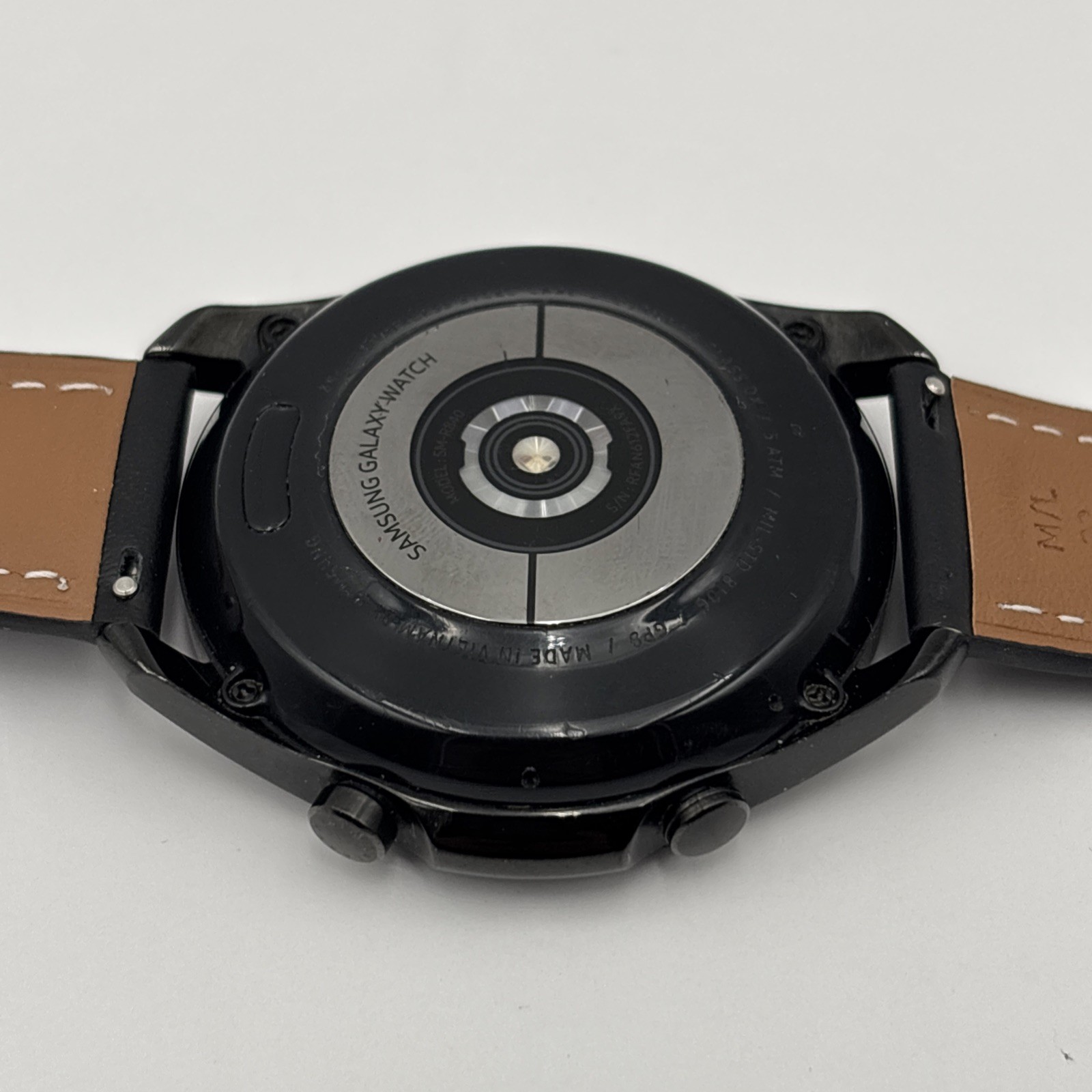 Samsung Galaxy Watch 3 – 45mm Stainless Steel Cellular Mystic Black Works Well