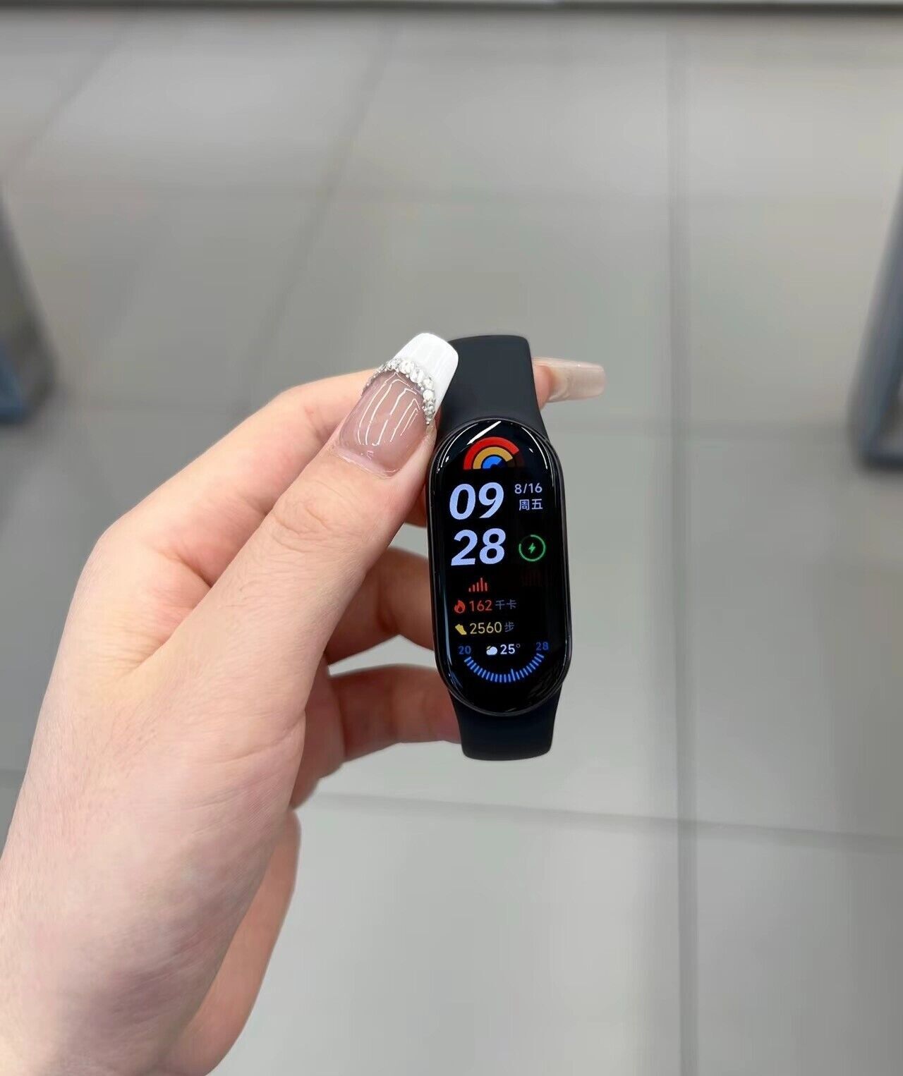 Xiaomi Mi Band 9 NFC Version 1.62” AMOLED Sports Bracelet Heart Rate Monitors