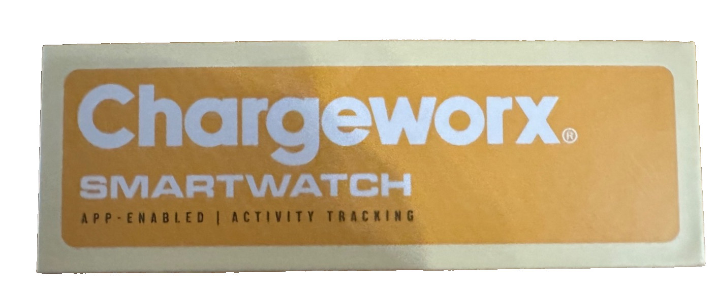 Chargeworx Smartwatch App-Enabled activity tracking 2 bands on-wrist calls/text