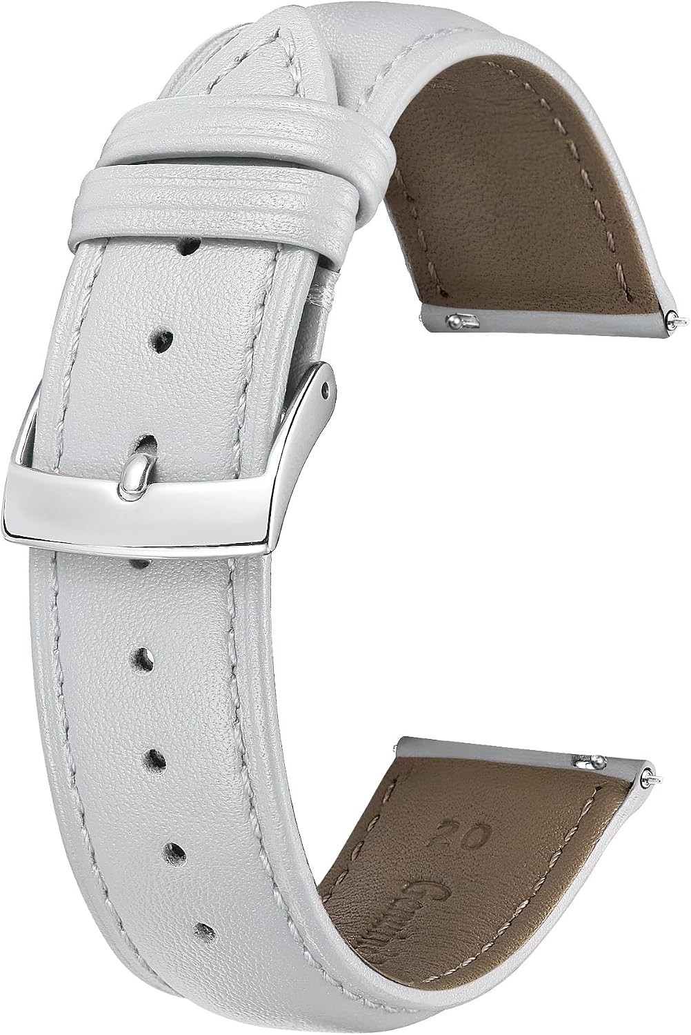 Calfskin Strap Compatible with 12mm 14mm 16mm 18mm 20mm 22mm Watches
