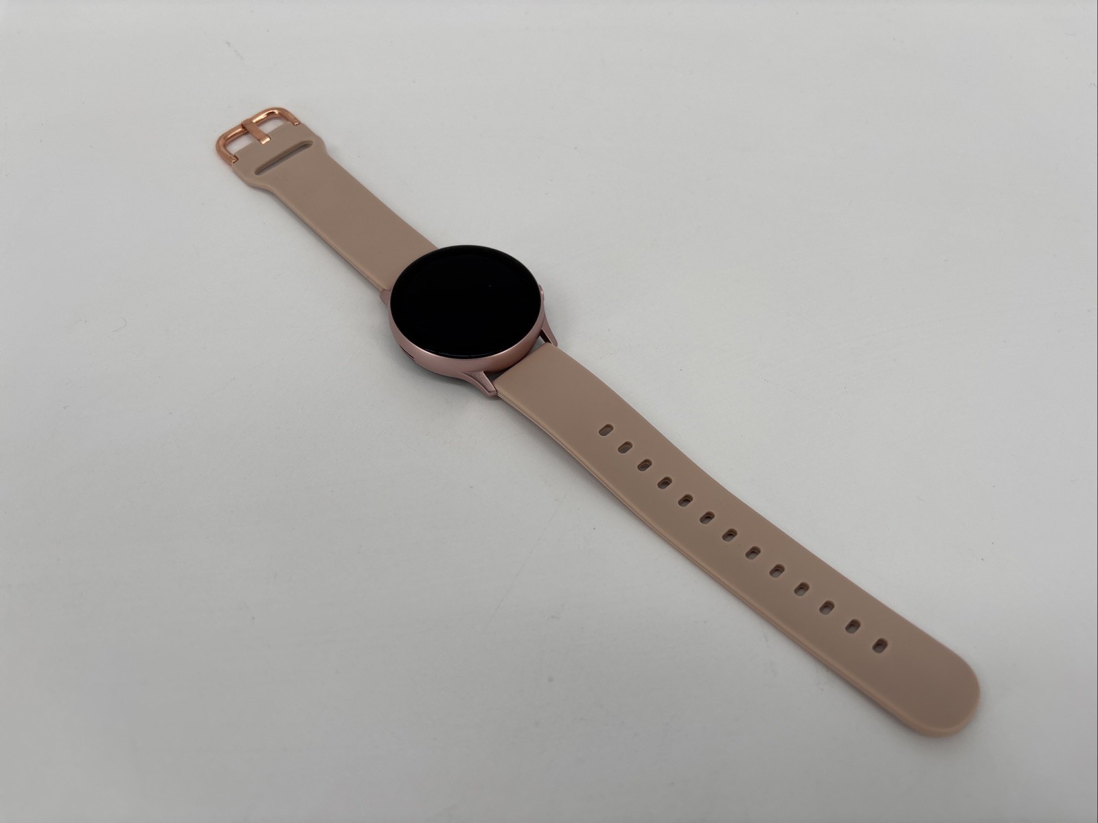 Samsung – Galaxy Watch Active2 Smartwatch Bluetooth (40mm) Aluminum – Pink Gold