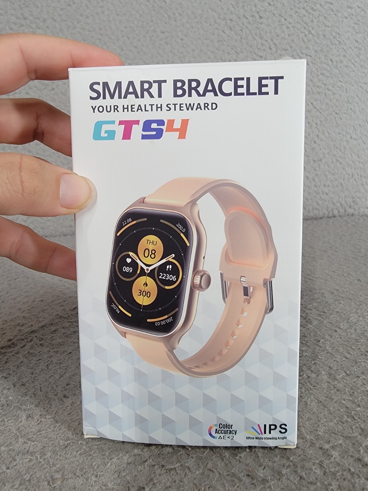 Smart Watch GTS4 Your Health Steward Fitness Tracker Smart Health Open Box