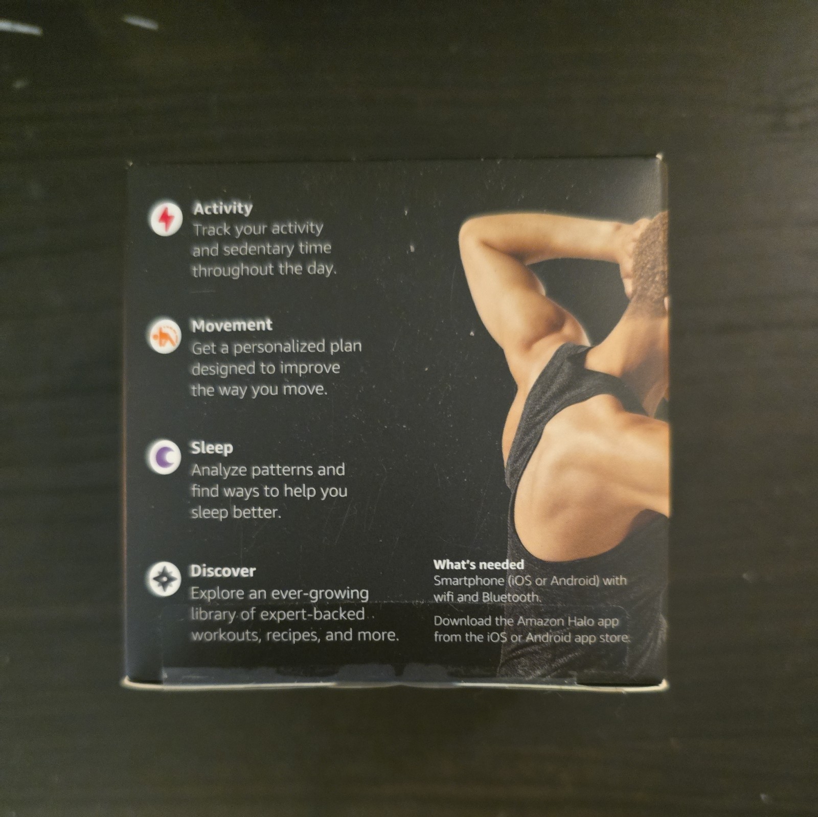 Amazon Halo View Fitness Tracker Watch, Active Black, BRAND NEW
