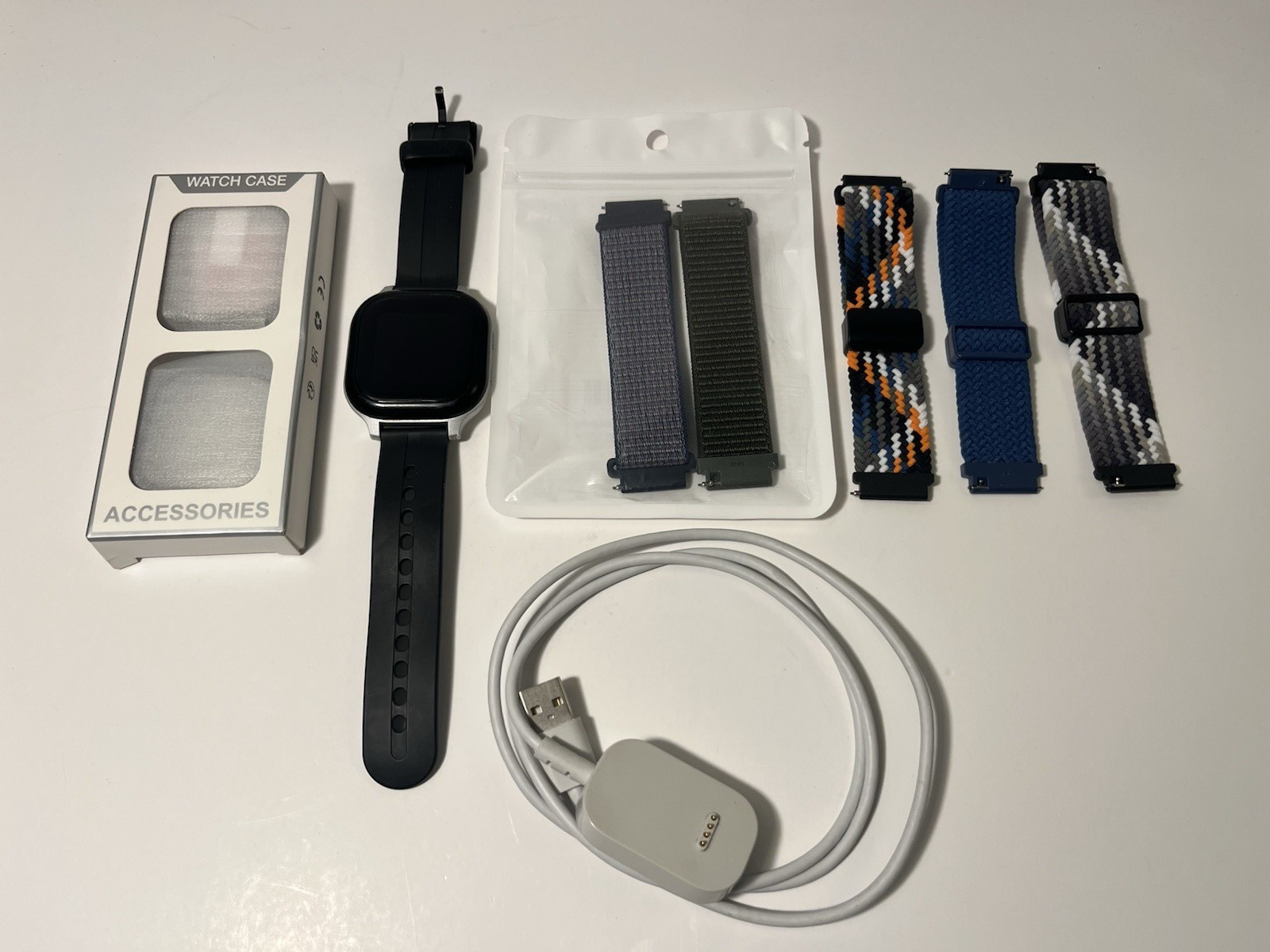 Gabb Watch Black Model ZW21 Kids GPS Tracking With Extras – Battery Won’t Charge