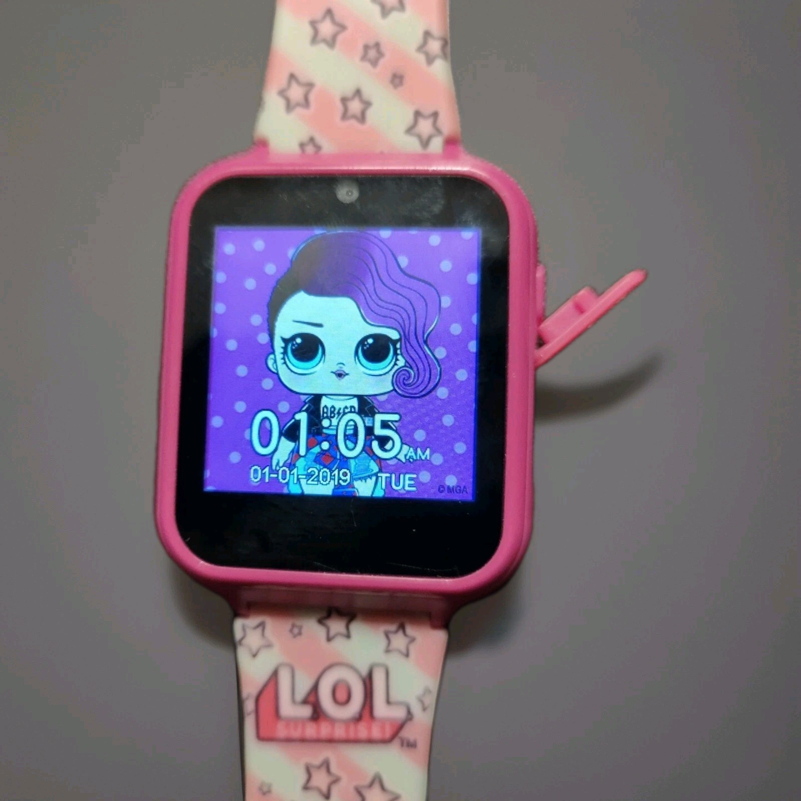 LOL Surprise Interactive Smart Watch Camera Game Band Clip Kids PINK L.O.L.