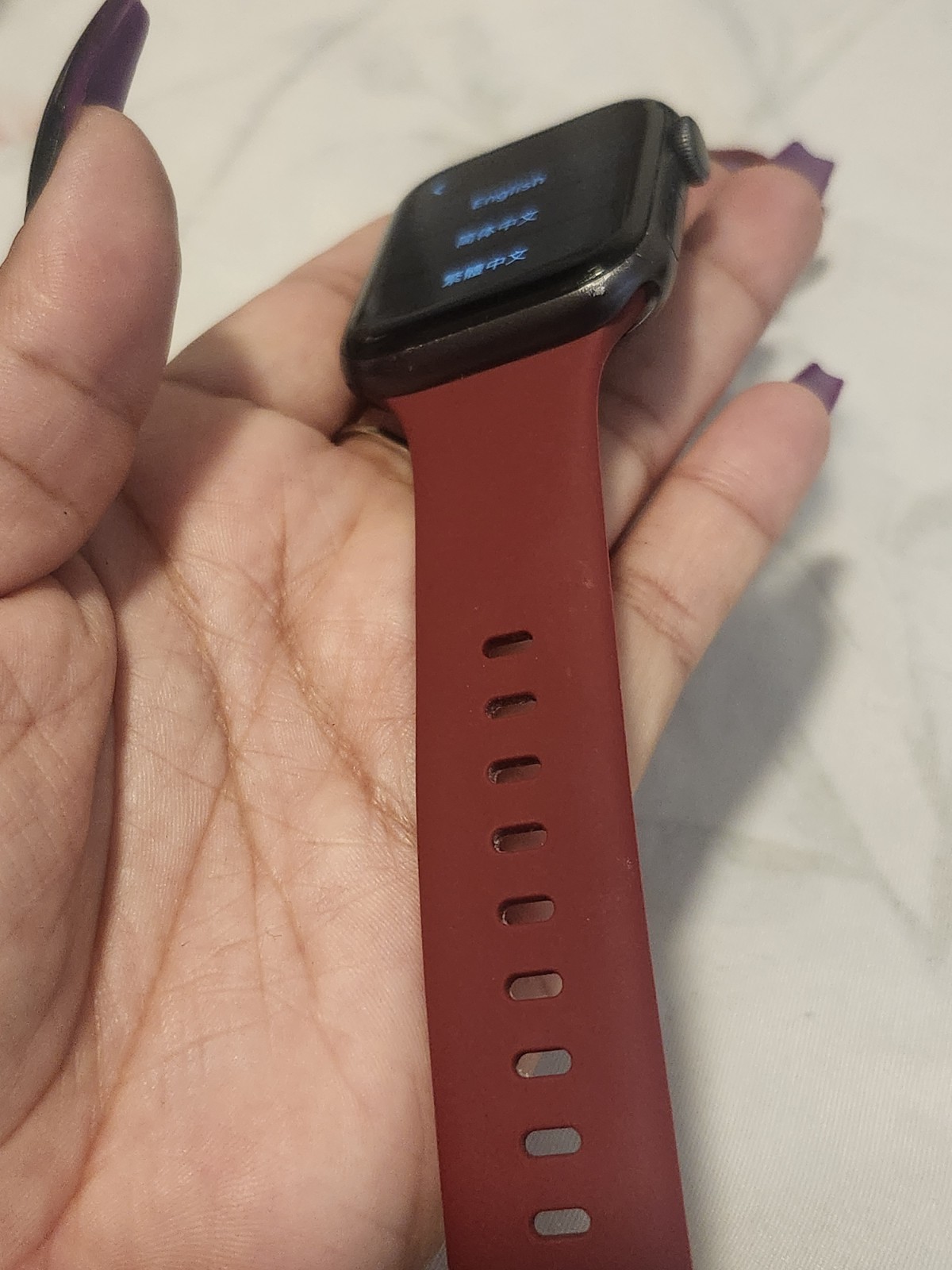 Apple Watch Series 6 44mm Aluminum Case with Sport Band – PRODUCT(RED) (GPS +…