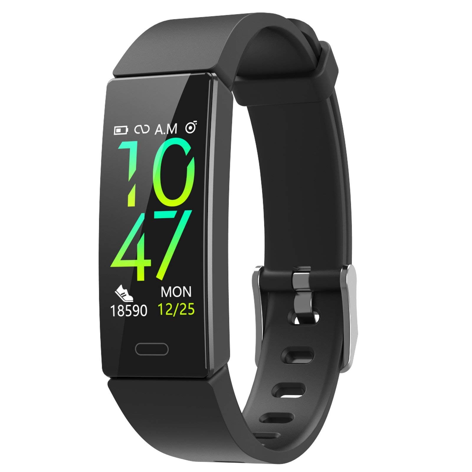 ZURURU Fitness Tracker with Blood Pressure Heart Rate Sleep Health Monitor for M
