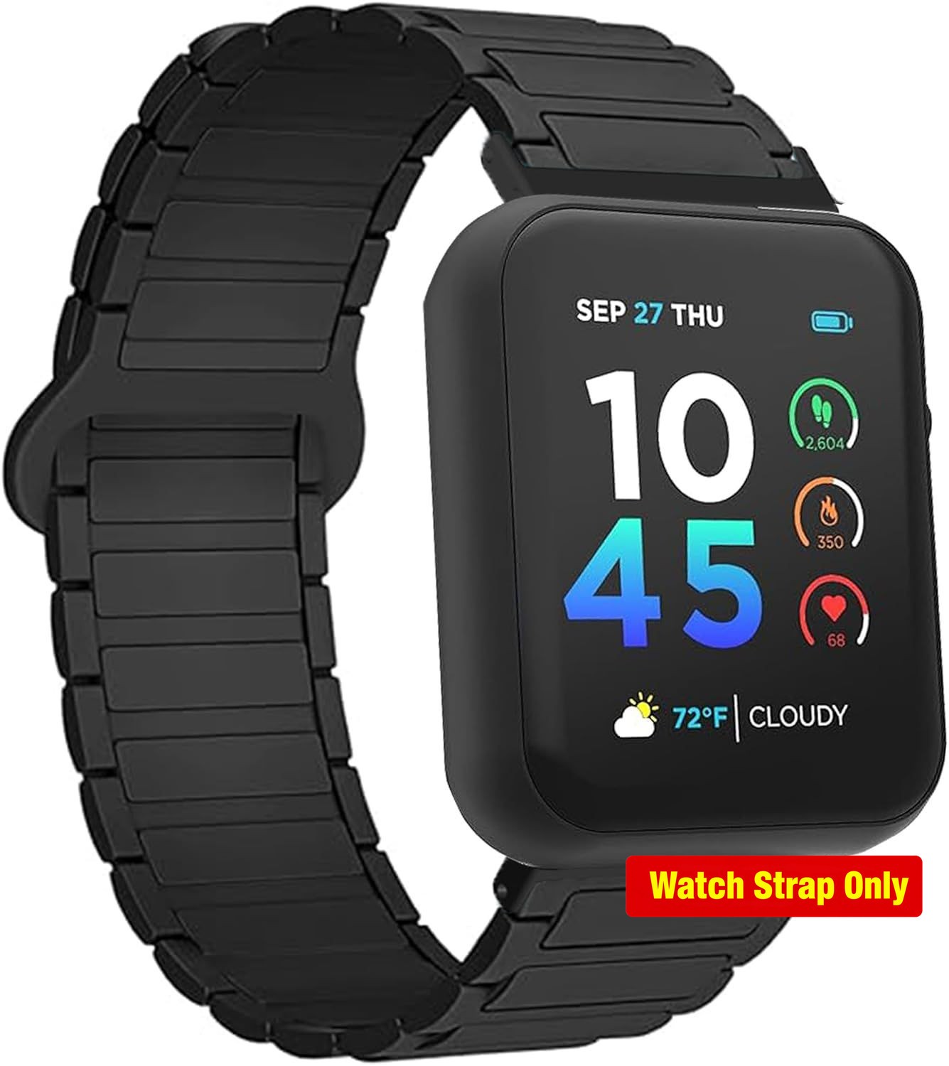 Silicone Sport Strap Compatible with iTouch AIR 5 40mm, 44mm, 41mm, 46mm