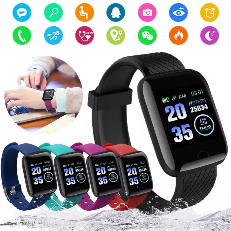 Smart Watches Men/Women Waterproof Smartwatch Bluetooth for iPhone Samsung Gifts