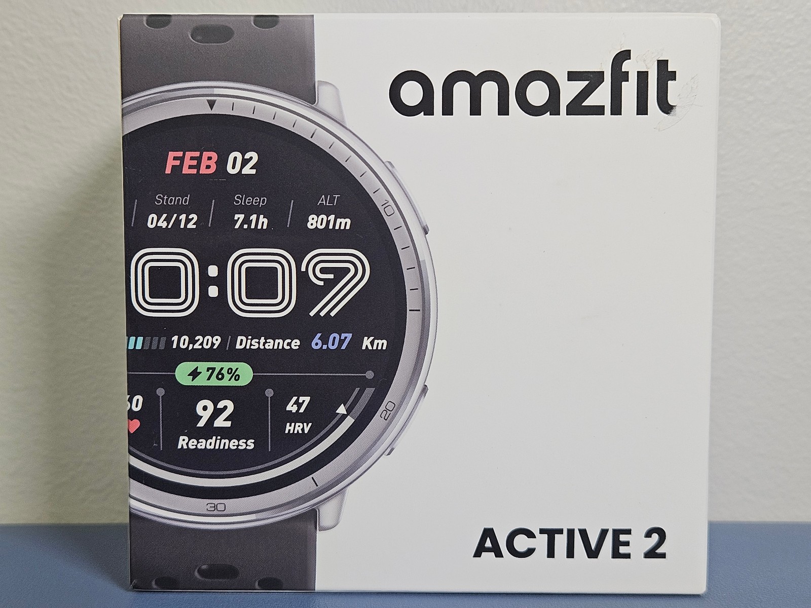 Amazfit Active 2 Black Sport Smart Watch Model A2437 – New & Sealed