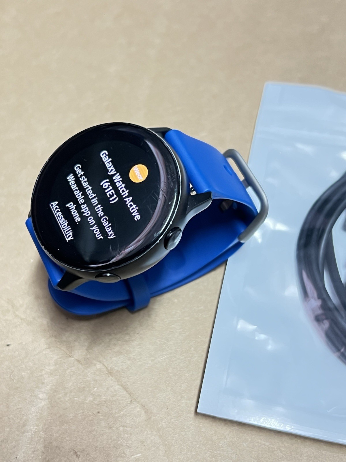 Samsung Galaxy Watch Active 40mm – black (SM-R500NZSAXAR)