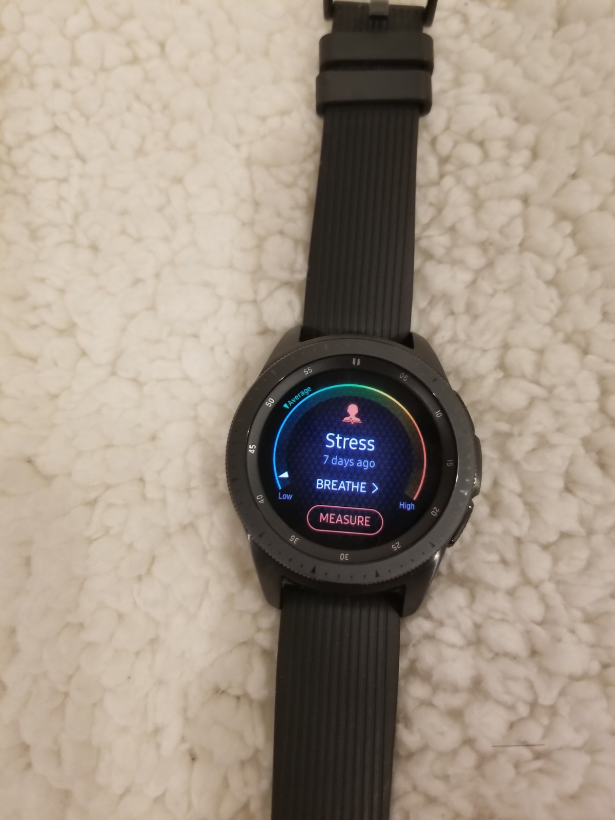 Samsung Galaxy Watch SM-R810 42mm Midnight Black Case Classic Buckle Onyx Black