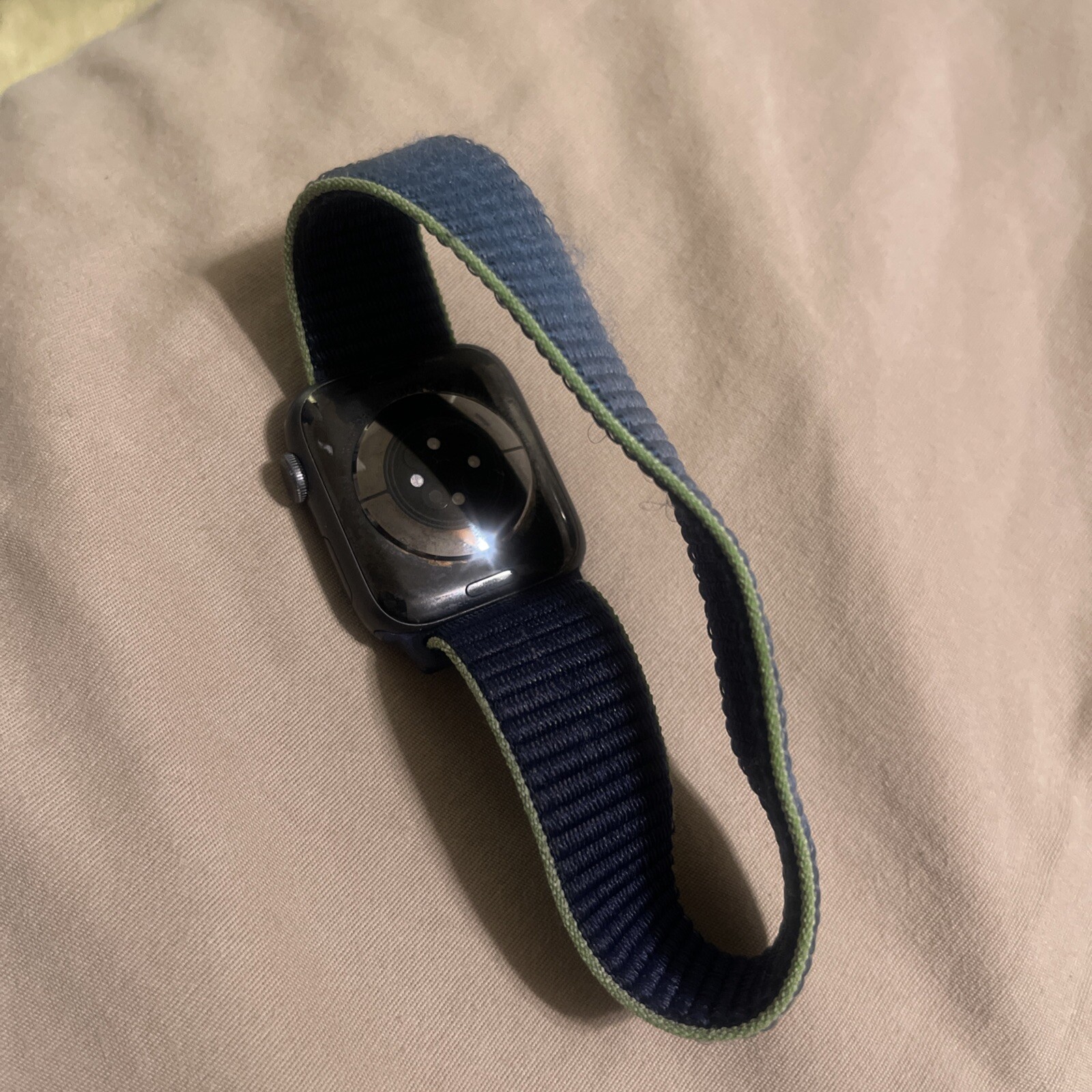 Apple Watch Series 6 44mm Space Gray Aluminum Case with Black Sport Band -…