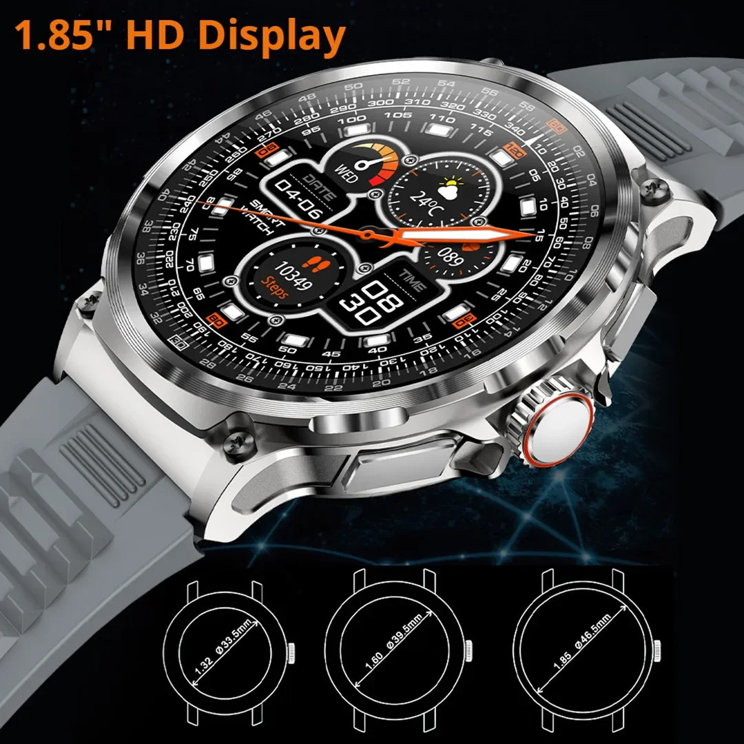 COLMI V69 1.85″ Smart Watch Bluetooth Call Fitness Tracker 710mAh 10-Day Battery