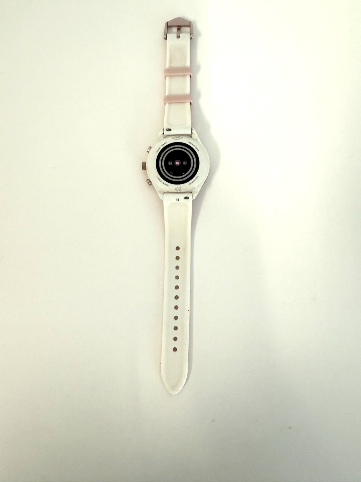 Fossil Sport Women’s 41mm Silicone Fitness Smartwatch Pink /Blush FTW6022