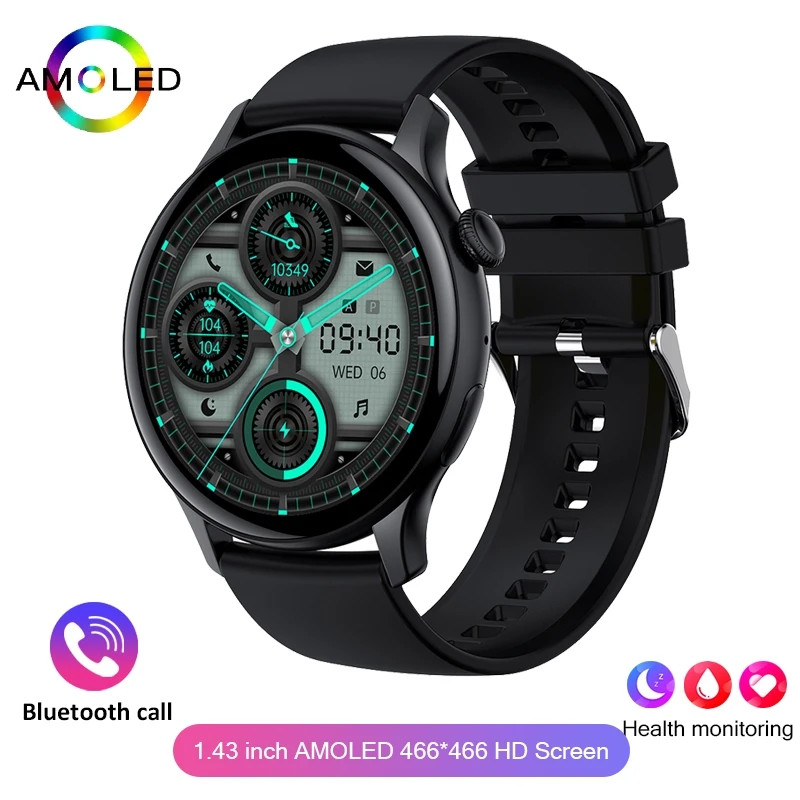 True AMOLED Smart Watch Ladies Screen 466*466 HD Calling Smartwatch For Xiaomi