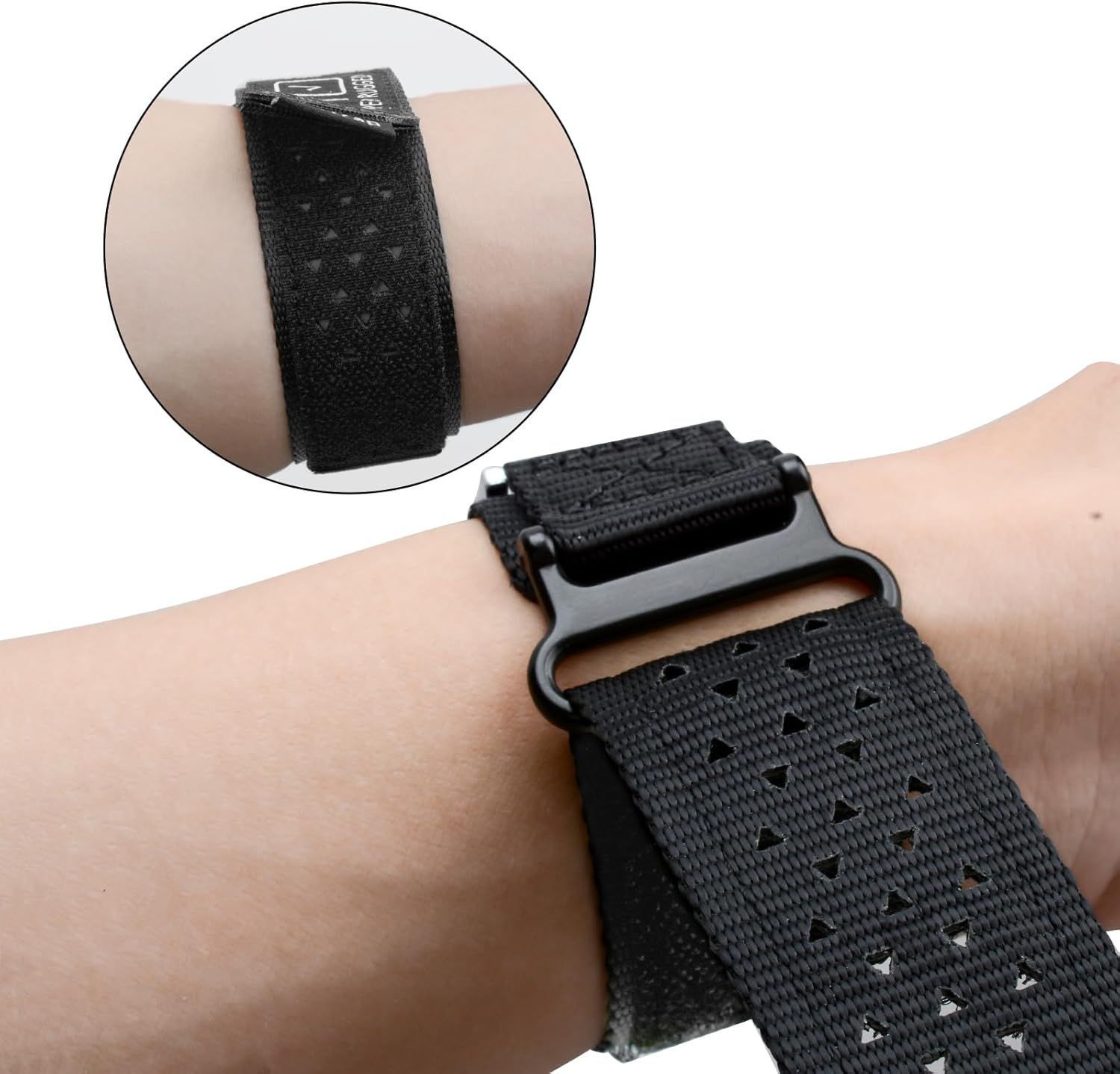 Strap Only For Smart Watch 18mm 20mm 22mm Nylon Quick Release