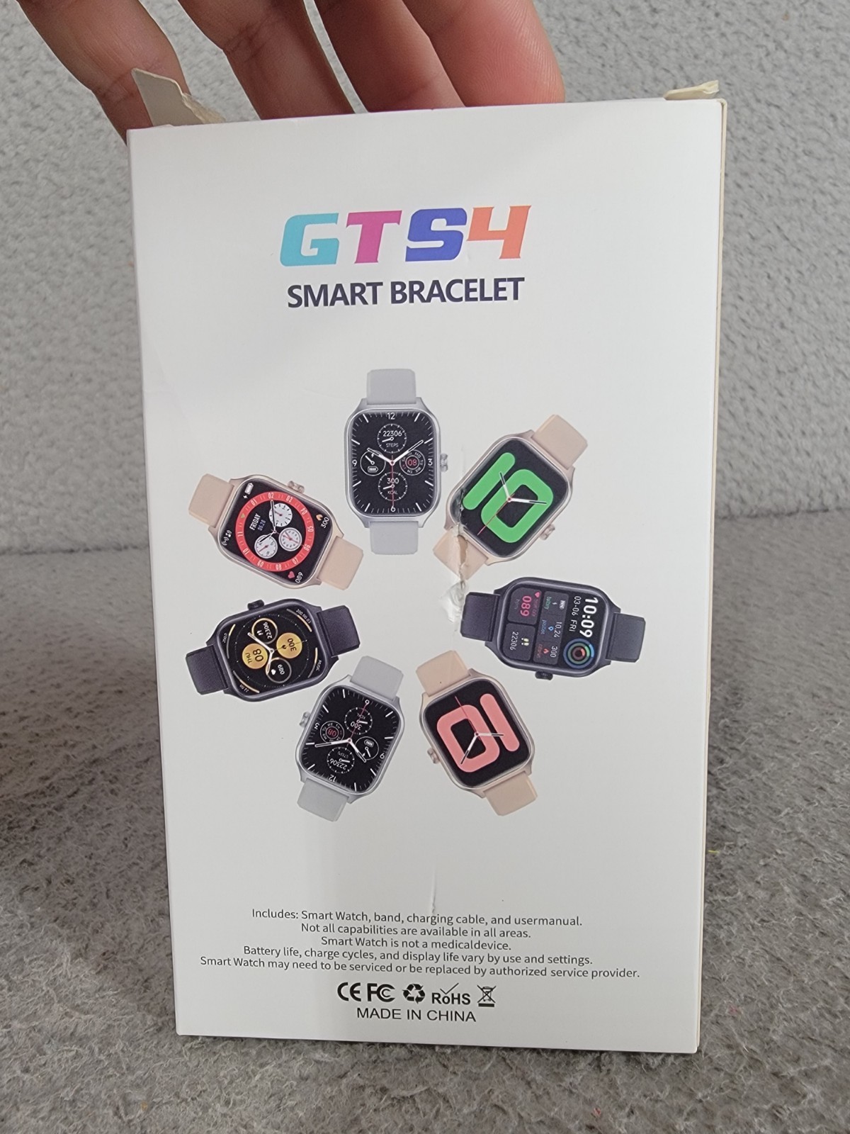 Smart Watch GTS4 Your Health Steward Fitness Tracker Smart Health Open Box