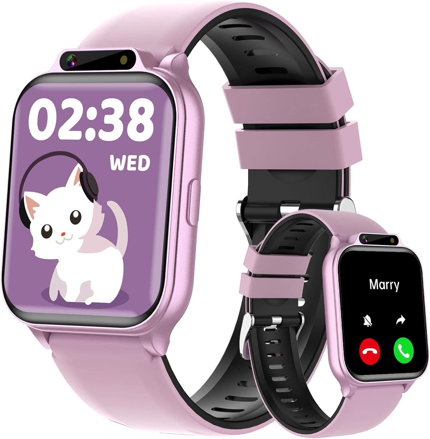 Smart Watch for Kids, 1.85″ Fitness Tracker with Heart Rate, Sleep Monitor