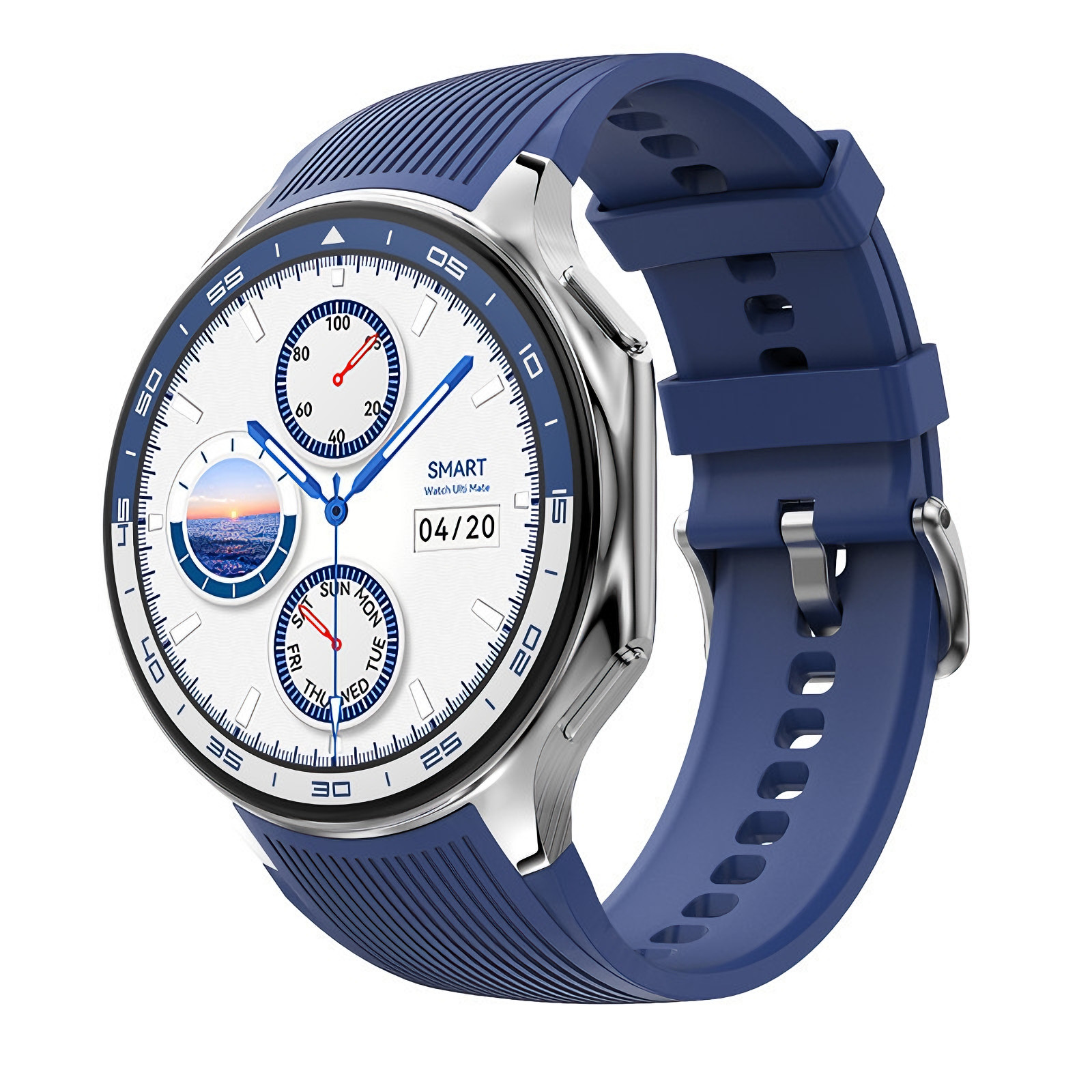 DT Watch X Smart Watch 10 Days Battery AMOLED BT Call TWS WearPro iOS Android