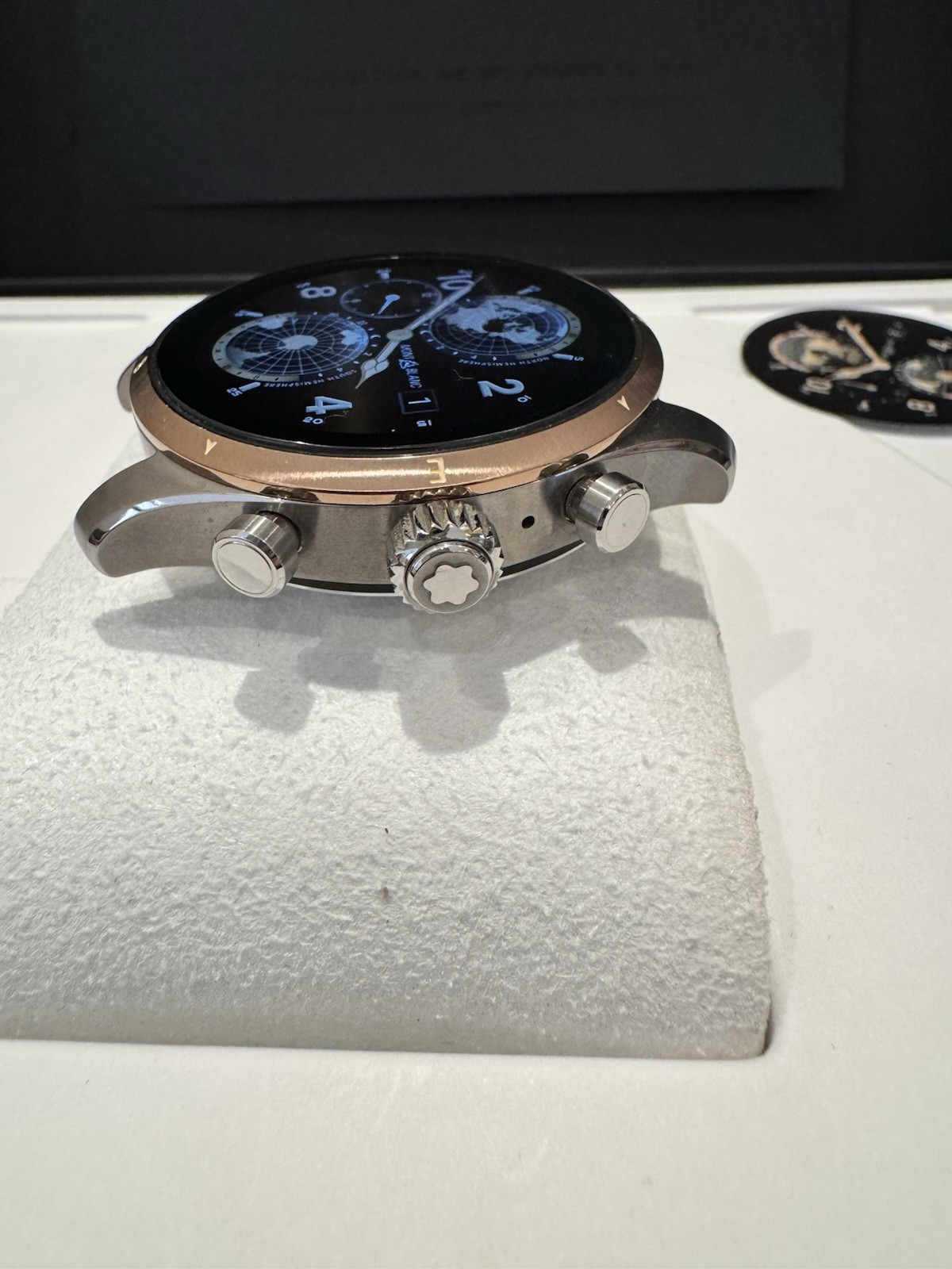 Montblanc Summit 3 Titanium and Rose Gold – Ref. 131798 – Full Set of 4 Straps