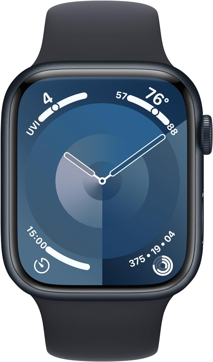 Apple Watch Series 9 (GPS + LTE) 45MM – Midnight Aluminum Case & Midnight Sport