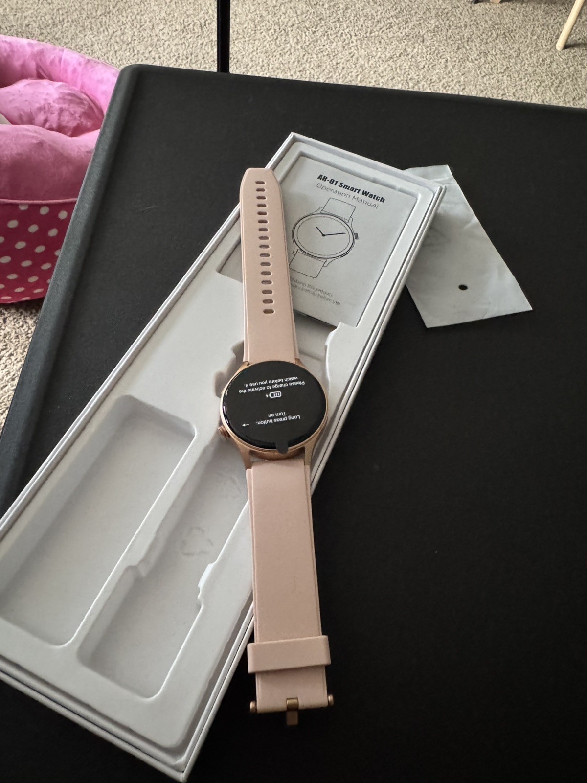 Women’s smart Watch 1.3″ AR-01 Touchscreen Fitness Tracker Heart Monitor Phone
